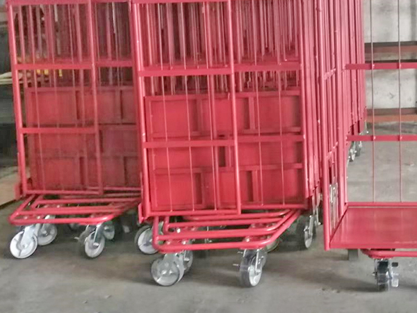 重型铁芯聚氨酯脚轮应用